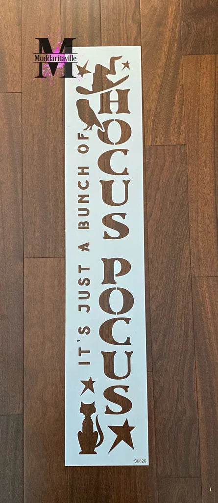 Hocus Pocus ertical Stencil