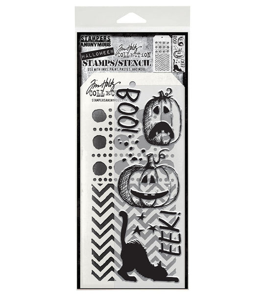 Tim Holtz & Stampers Anonymous Mixed Media Eek A Boo