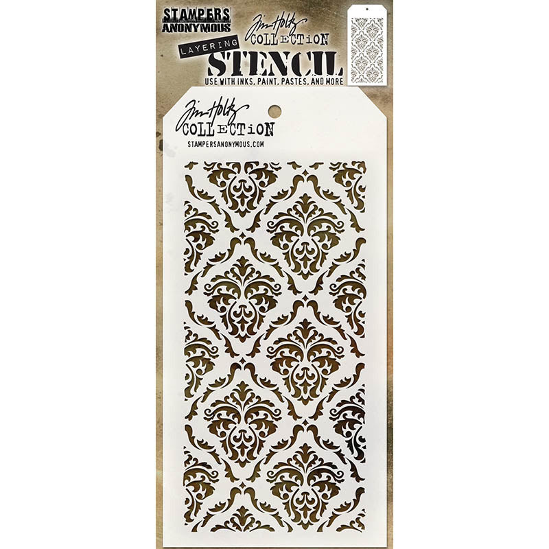 Stampers Anonymous & Tim Holtz : Layering Stencils - Gothic