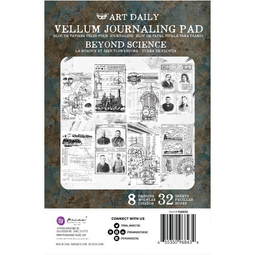 Finnabair - Art Daily - Vellum Journaling Pad - Beyond Science