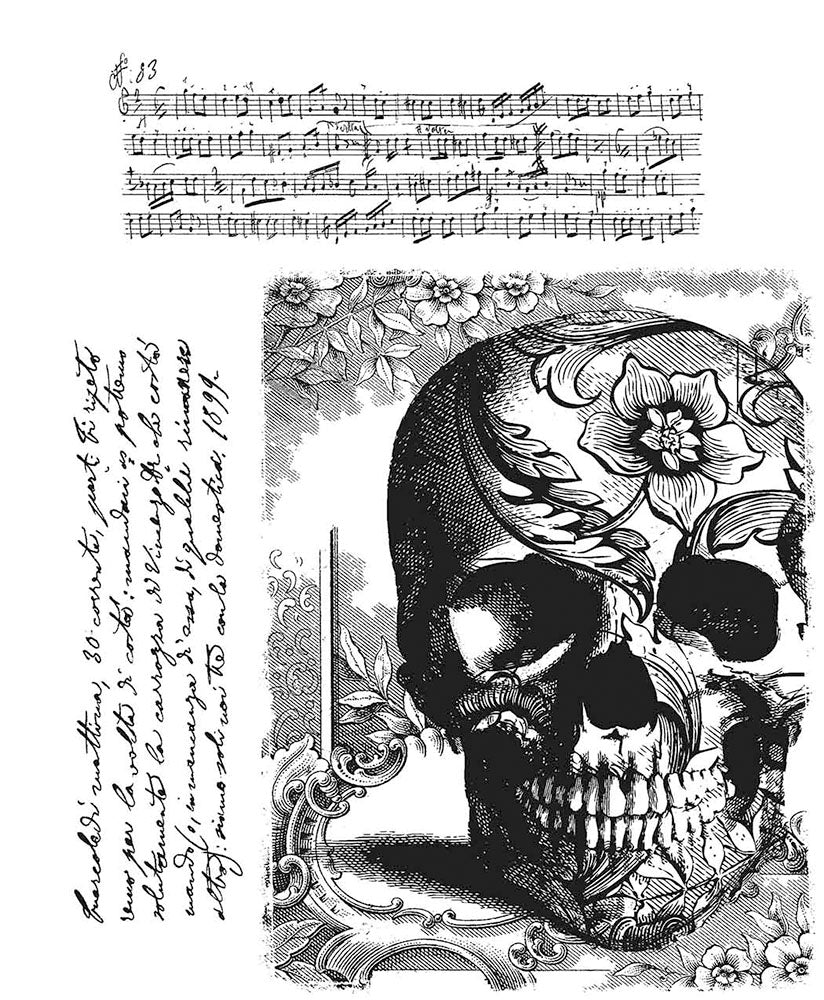 Stampers Anonymous - Tim Holtz : Cling Mounted Rubber Stamps ~ Gothic Tapestry