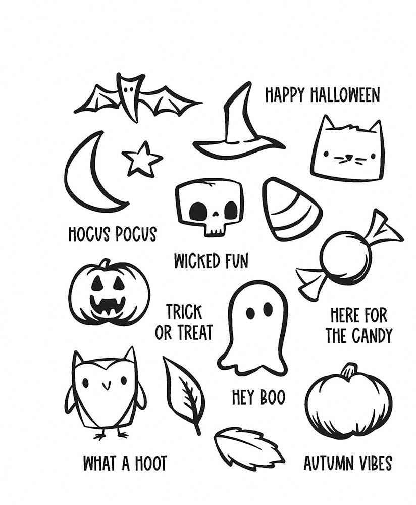 Stampers Anonymous - Tim Holtz : Cling Mounted Rubber Stamps ~ Tiny Frights