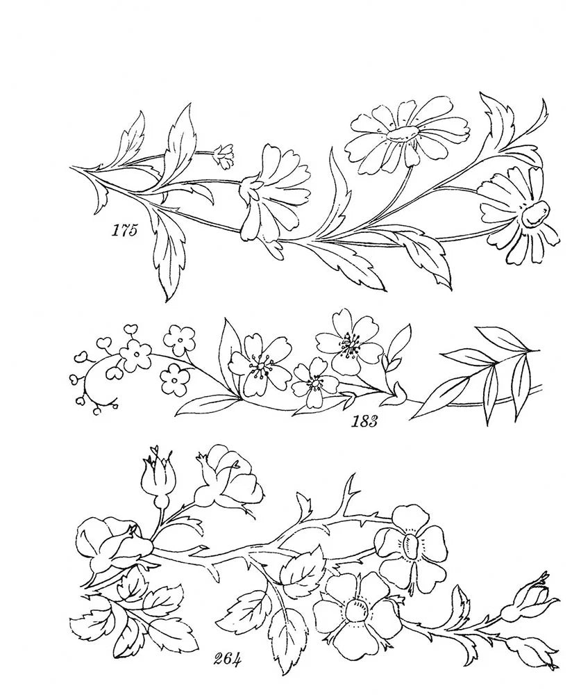 Tim Holtz Embroidery Stamp