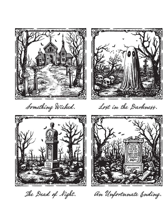 Stampers Anonymous Framed Frights Stamp