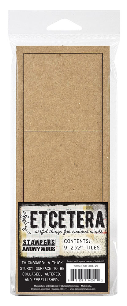 Stampers Anonymous Etcetera Tiles Large