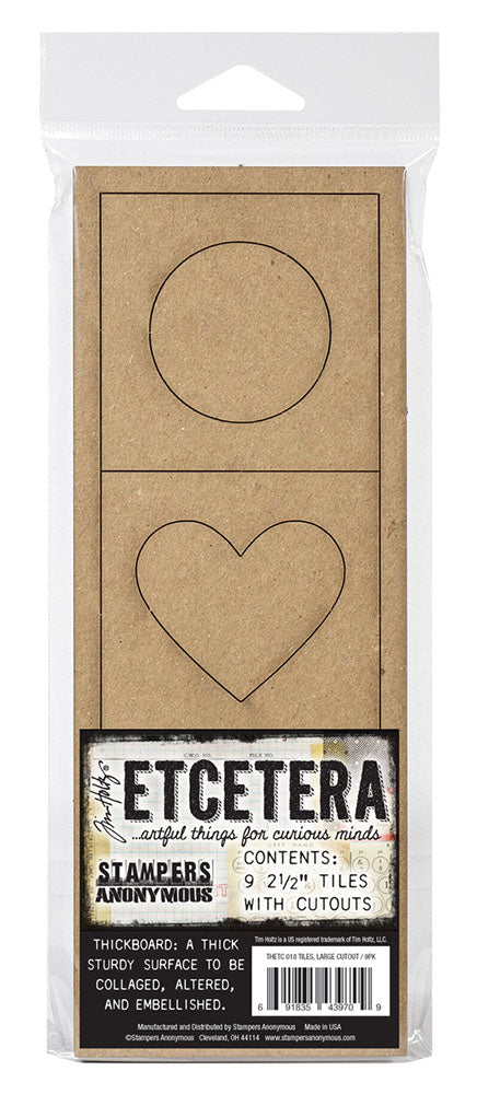 Stampers Anonymous Etcetera Tiles Large Cutout