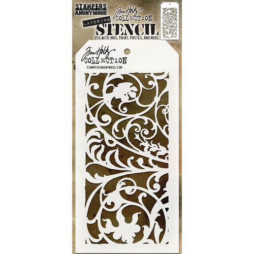 Tim Holtz Collection Layering Stencil  Ironwork