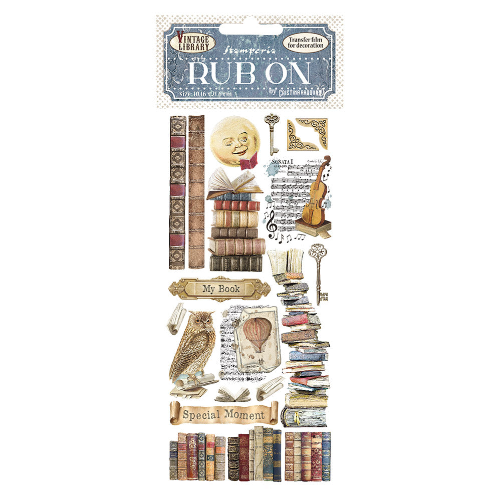 Stamperia - Vintage Library Collection