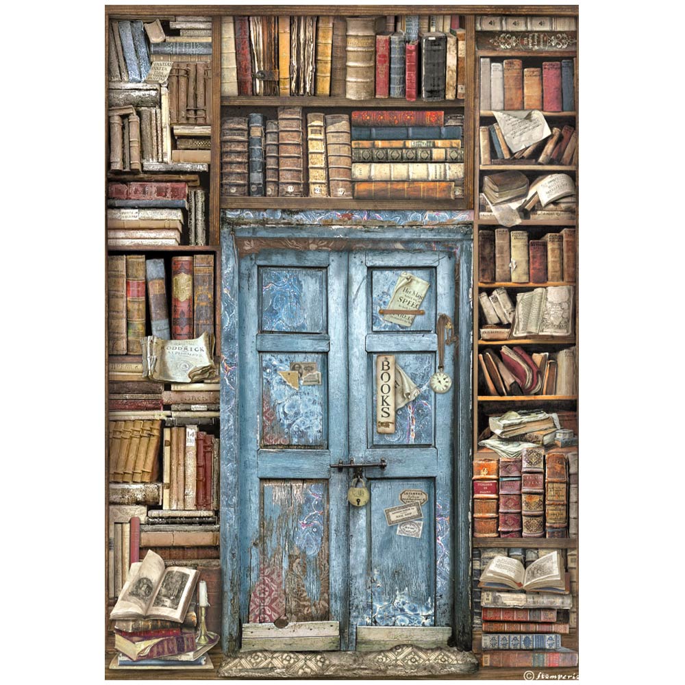 Stamperia - Vintage Library Collection