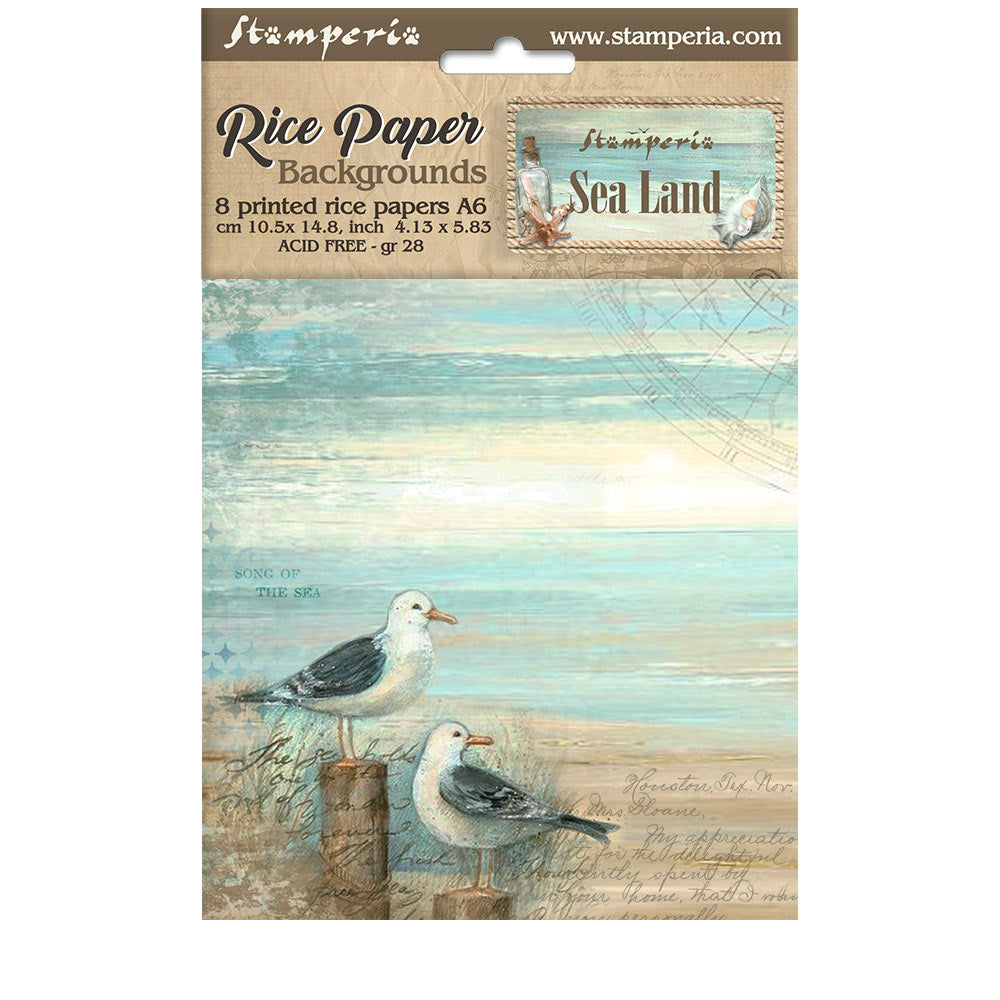 Stamperia ~ Sea Land Collection