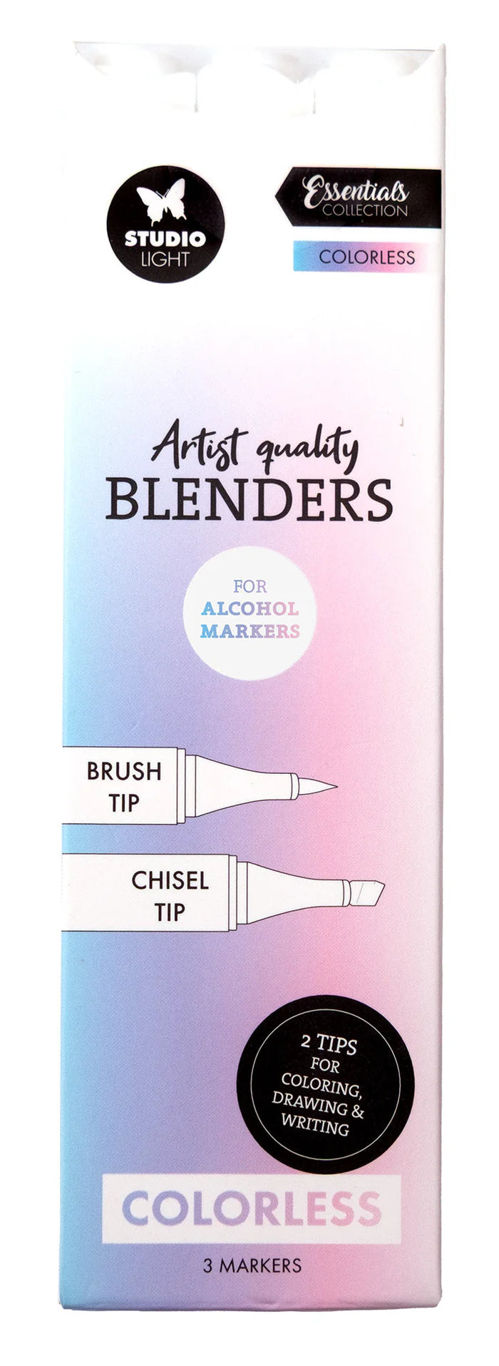 Studio Light - Alcohol Markers Colourless Blenders 3pcs