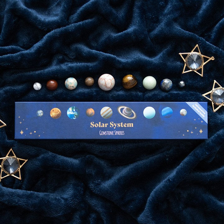 Something Different - Solar System Gemstone Spheres