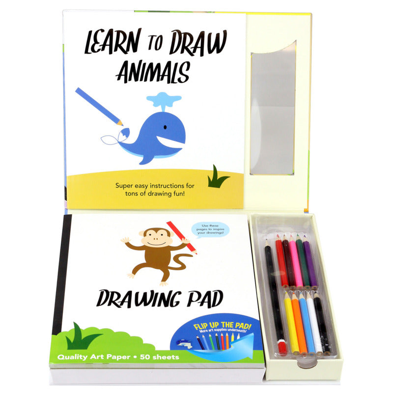 Spicebox Drawing Animals Kit