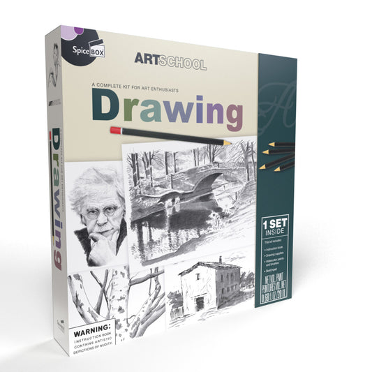 Spicebox Art School Drawing Kit