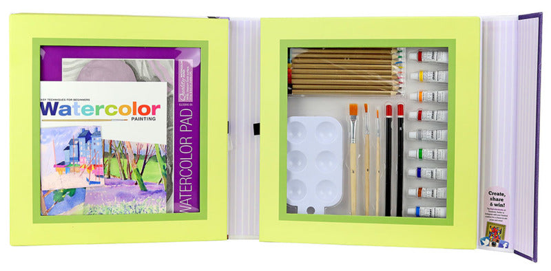 Spicebox Art School Watercolour Painting Kit