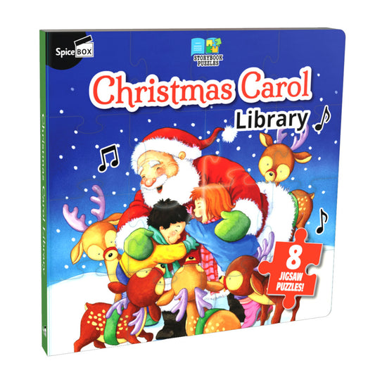 Christmas Carol Libraary Song & Puzzle Book