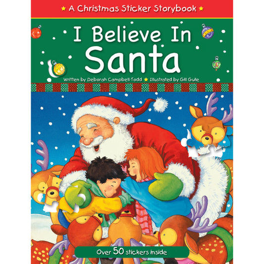 I Belive in Santa Sticker Storybook