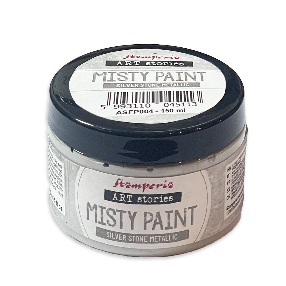 Stamperia - Art Stories Misty Paint - Metallic - Antiquing Umber 150ml