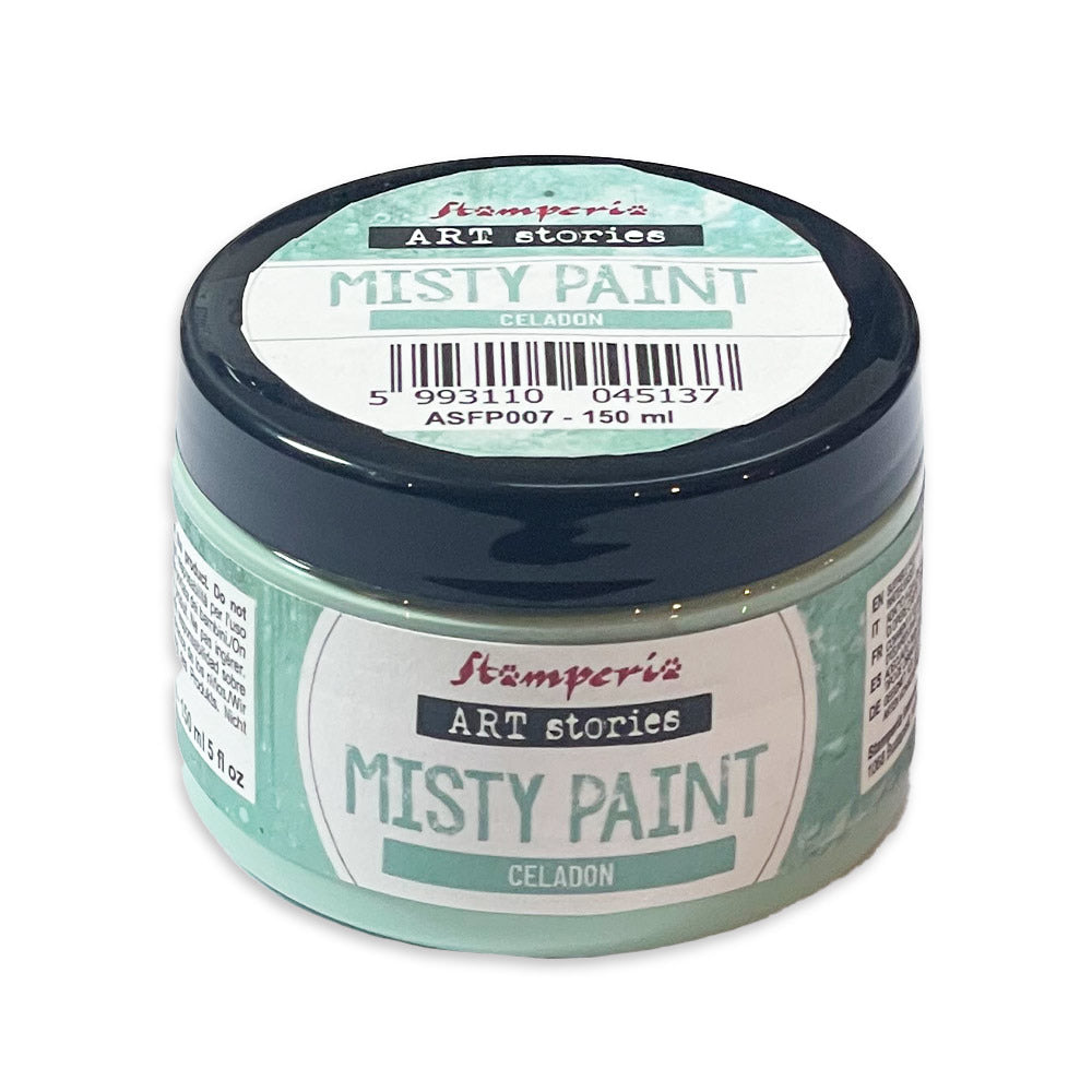 Stamperia - Art Stories Misty Paint - Metallic - Antiquing Umber 150ml