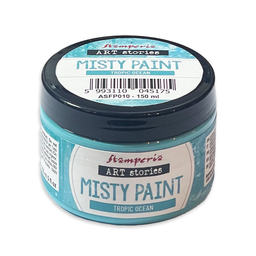 Stamperia - Art Stories Misty Paint - Metallic - Antiquing Umber 150ml