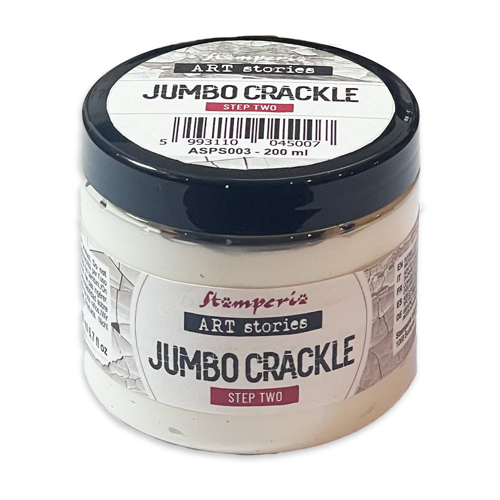Stamperia : Art Stories : Jumbo Crackle Step 1 & Step 2 (each 200 ml)