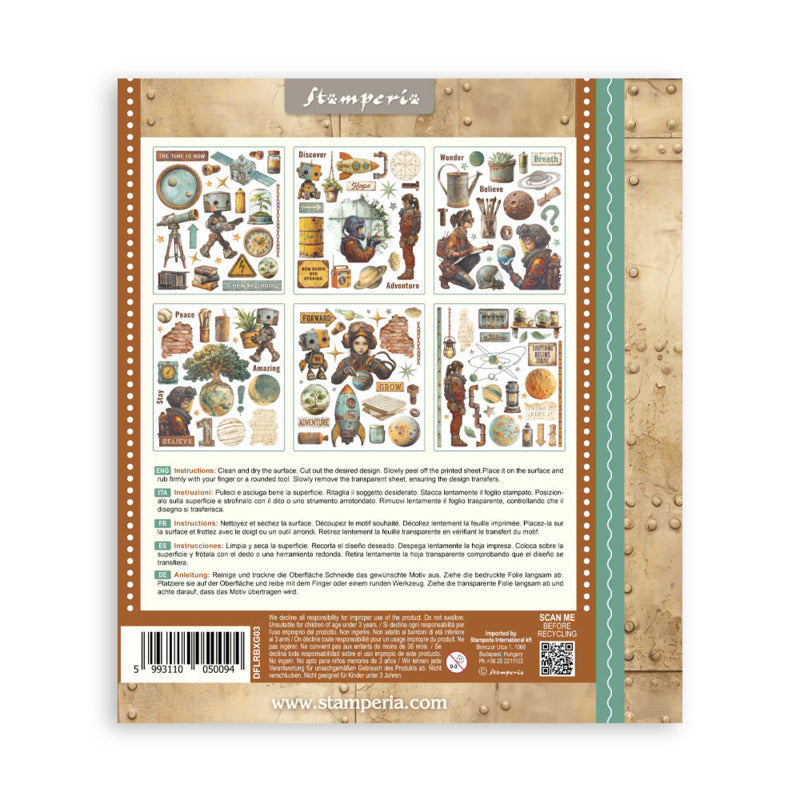 Stamperia A New Beginning Rub-on Selection