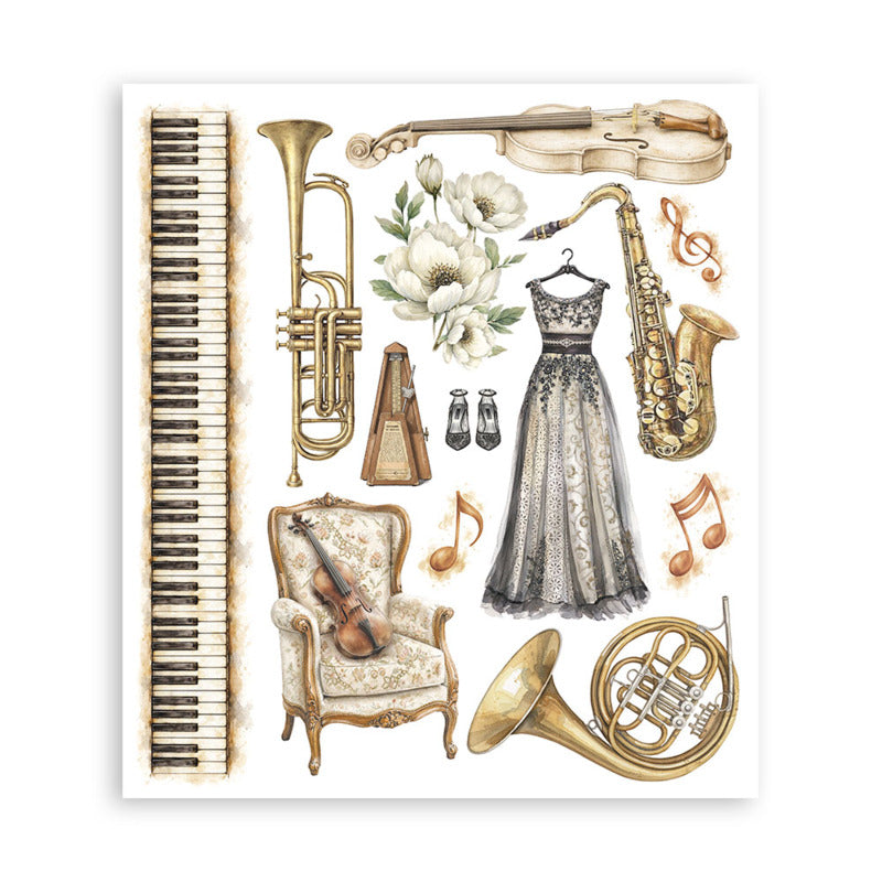 Stamperia Rub on Selection Symphony