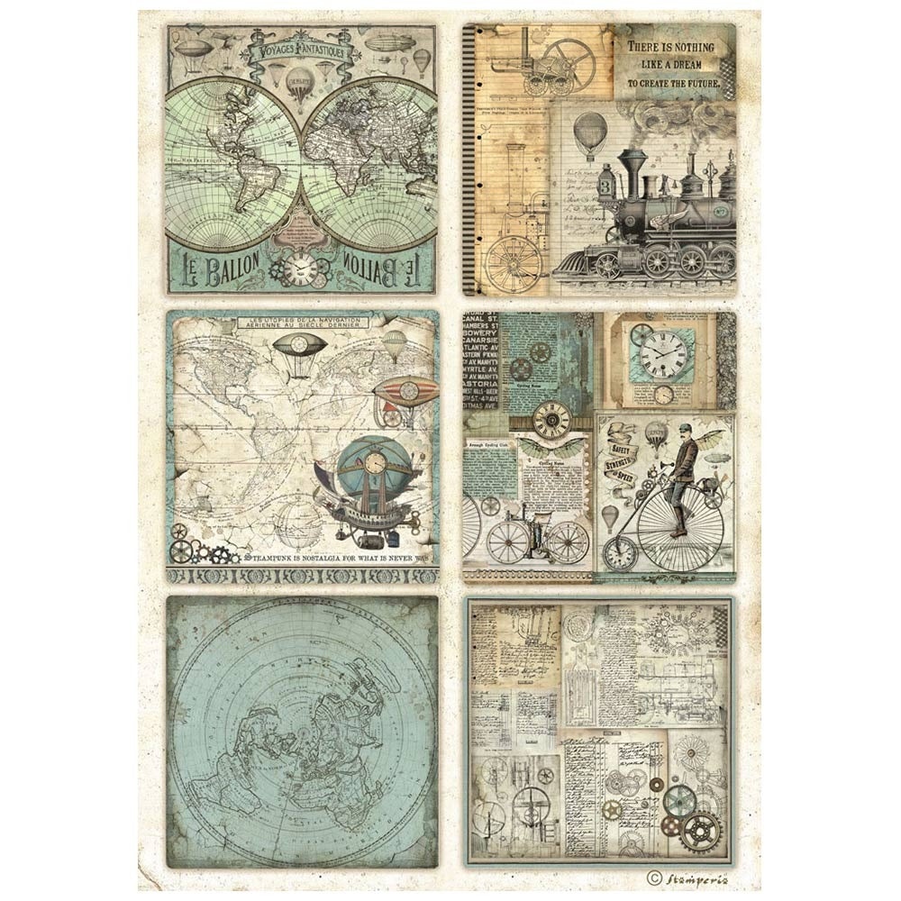 Stamperia - Voyages Fantastiques Collection