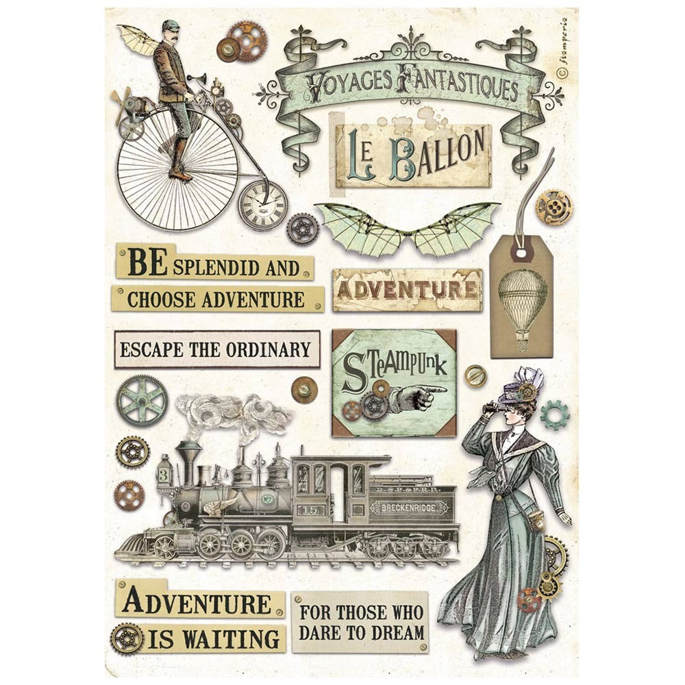 Stamperia - Voyages Fantastiques Collection