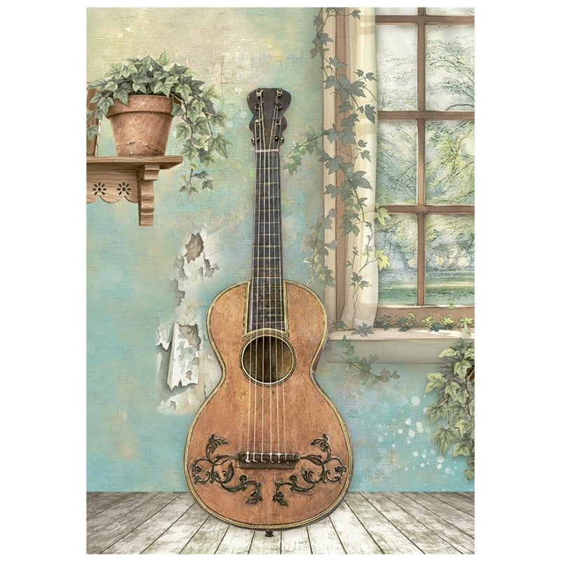Stamperia A6 Mini Rice Papers Symphony