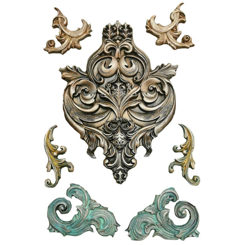 Stamperia - Art Stories - A4 Silicone Mould - Frieze and Corners