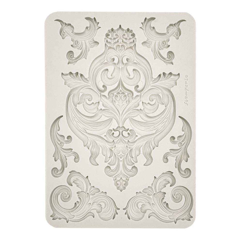 Stamperia - Art Stories - A4 Silicone Mould - Frieze and Corners