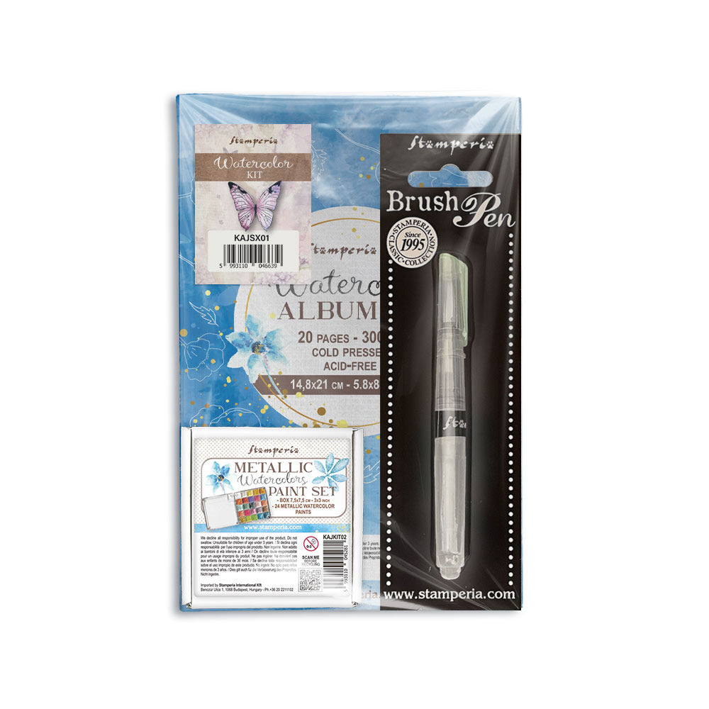 Stamperia - Watercolor Kit