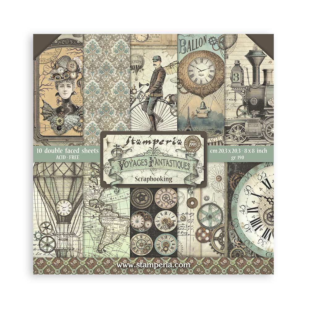Stamperia - Voyages Fantastiques Collection