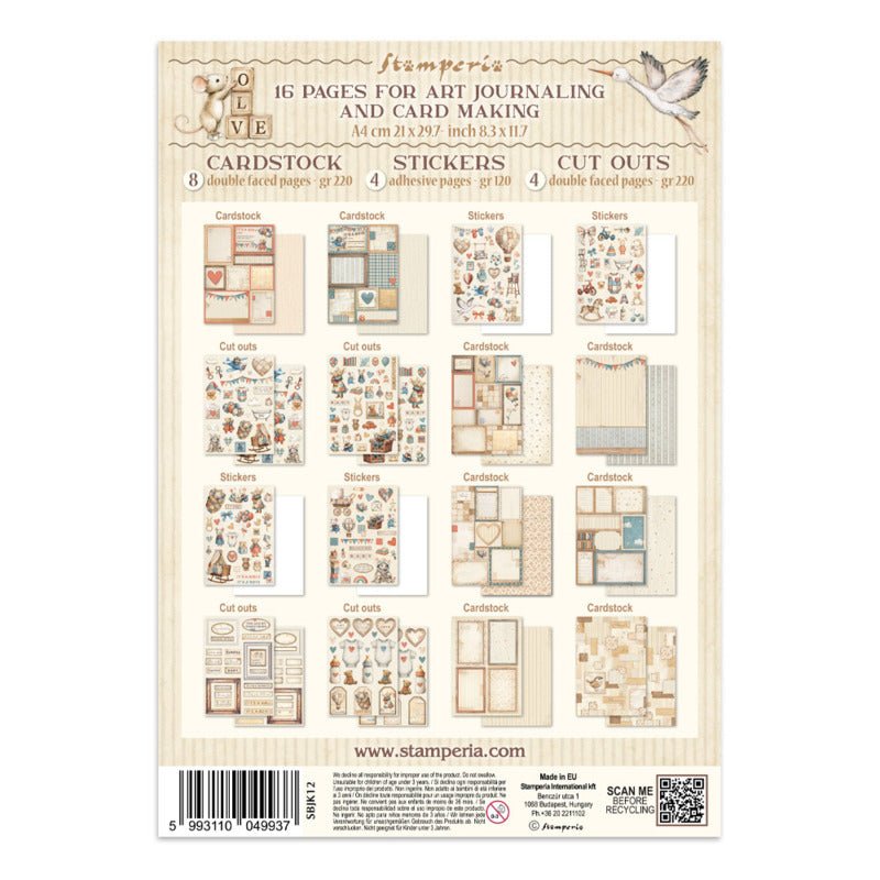 Stamperia - Junk Journal - Baby