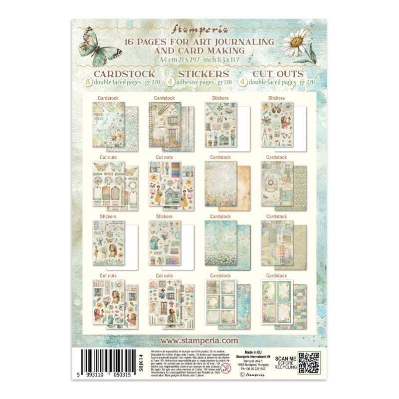 Stamperia - Junk Journal - Daisy Art