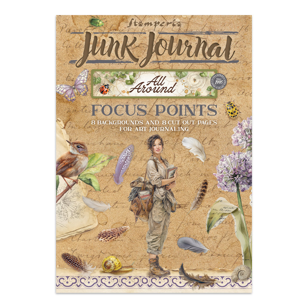 Stamperia Junk Journal Focus Points All Around