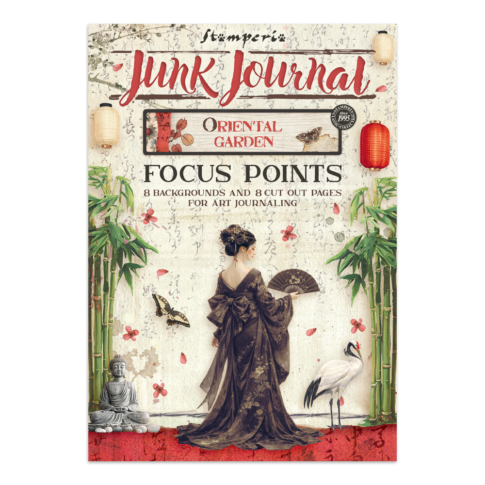 Stamperia Junk Journal Focus Points Oriental Garden