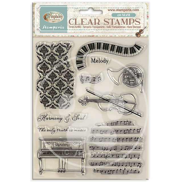 Stamperia Clear Stamps Symphony