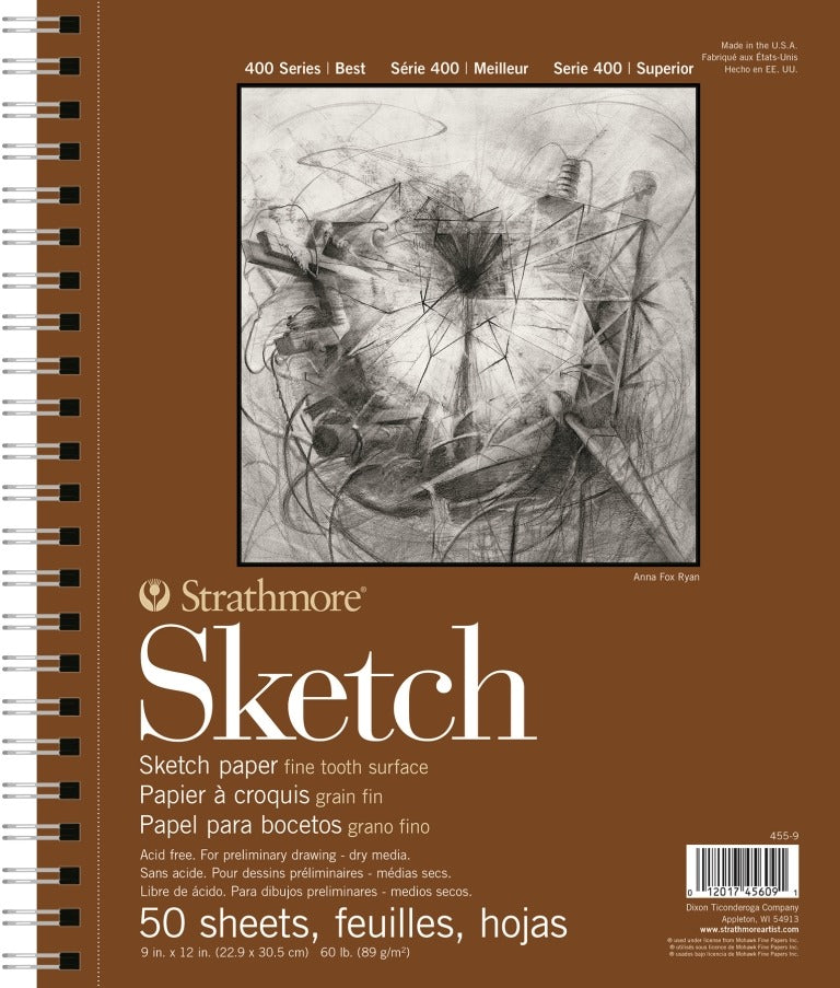 Strathmore - 400 Series Sketch Pad 9x12"