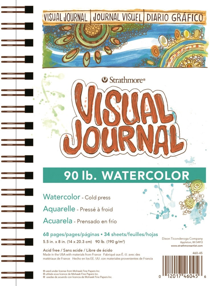 Strathmore Visual Journal - Watercolour 5.5x8"