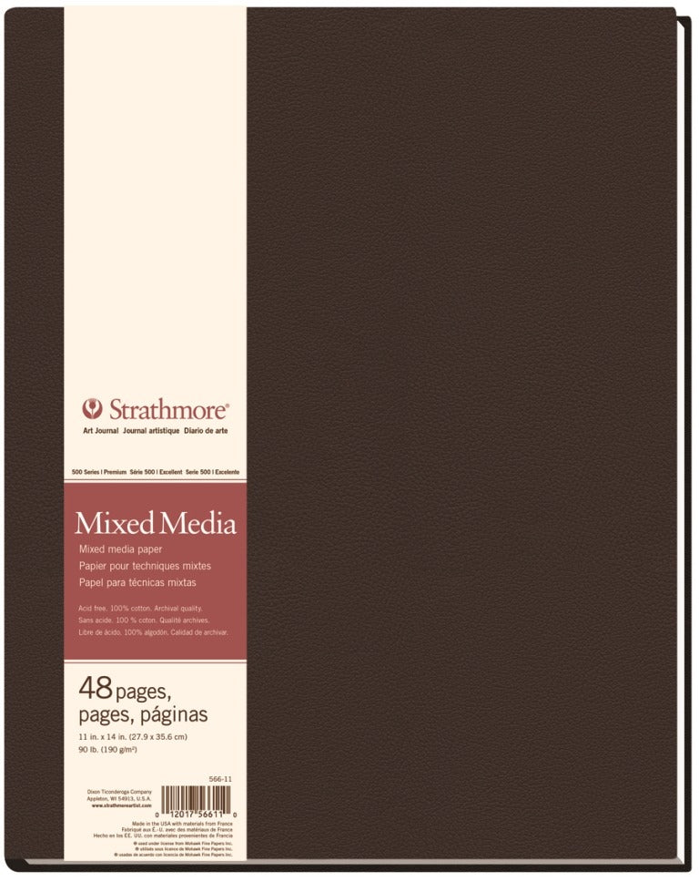Strathmore - 500 Series Mixed Media Hardbound Art Journal 11x14"
