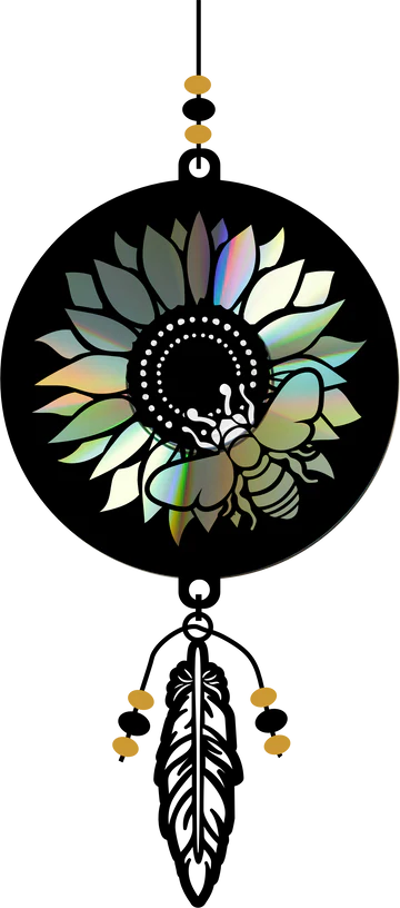Muddaritaville Studio - Suncatcher Kits : Sunflower w/ Bee