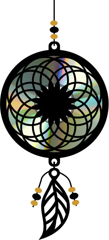 Muddaritaville Studio - Suncatcher Kits : Leaf