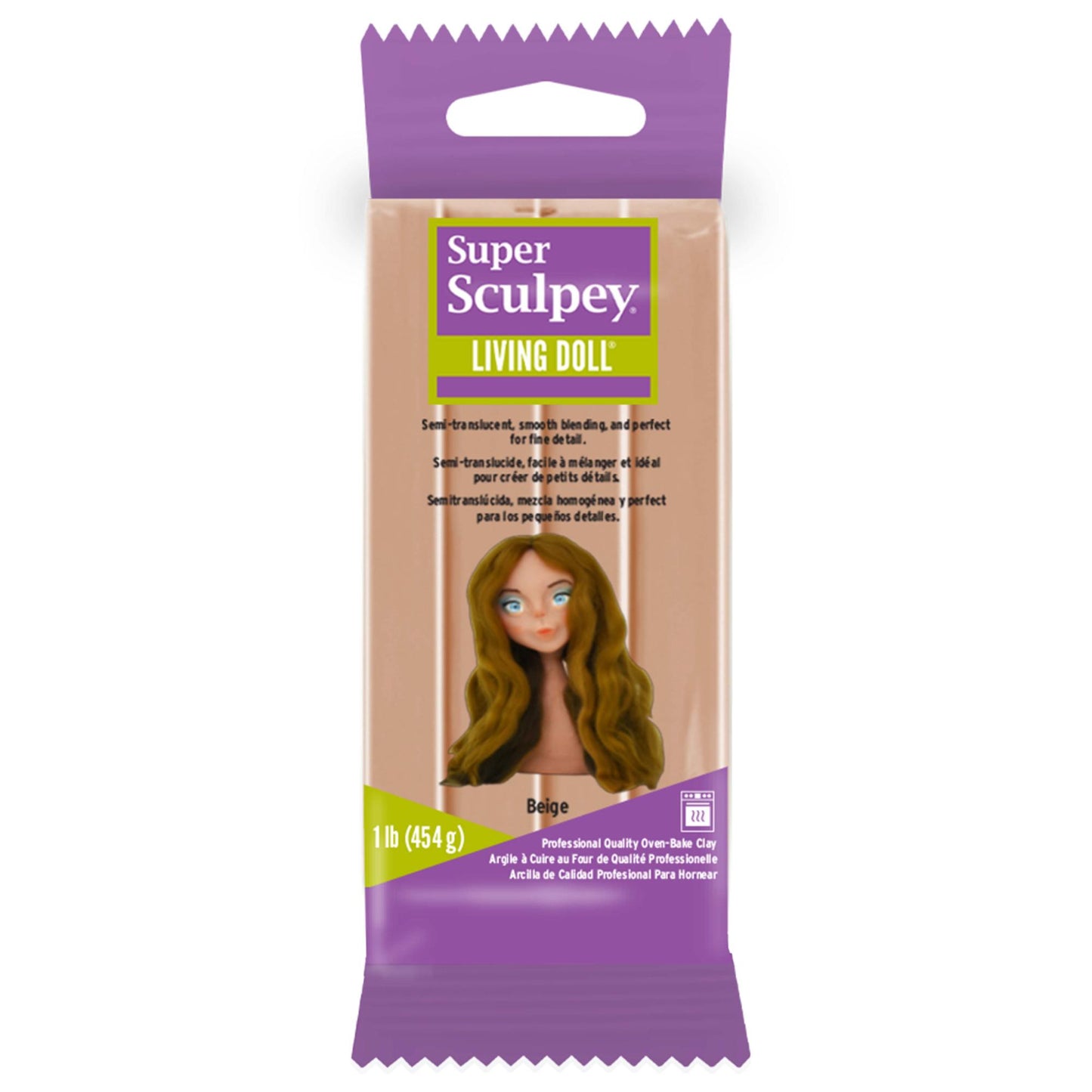 Sculpey Super Sculpey Living Doll Beige