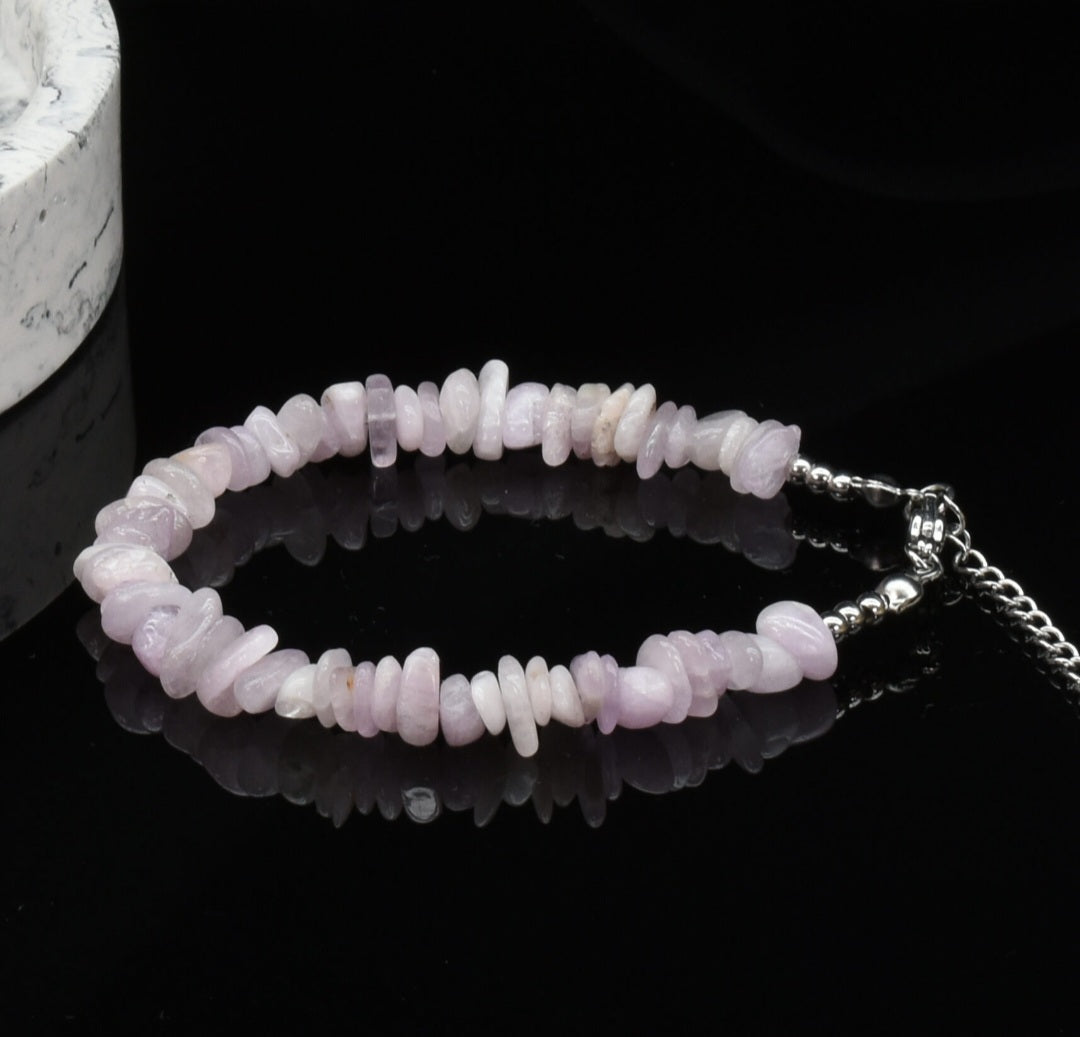 Kunzite Stone Bracelet
