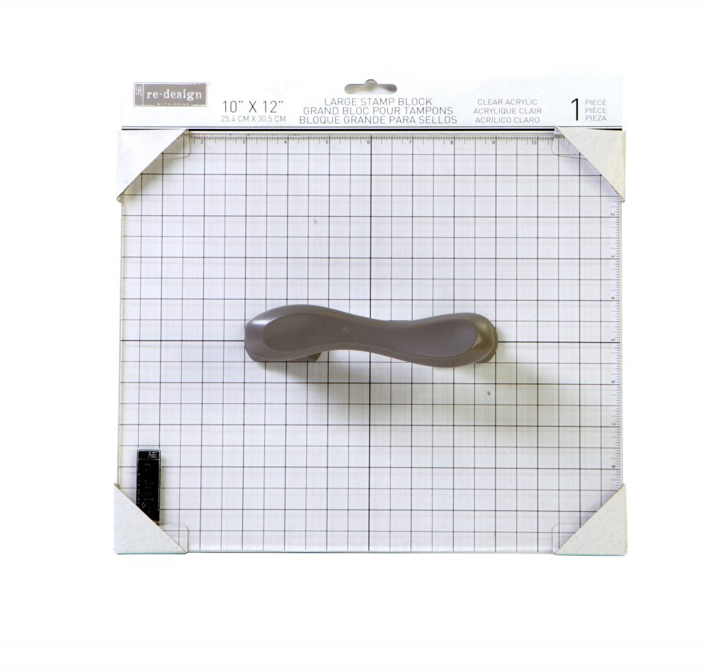 Re-Design With Prima® Acrylic Block 10x12"