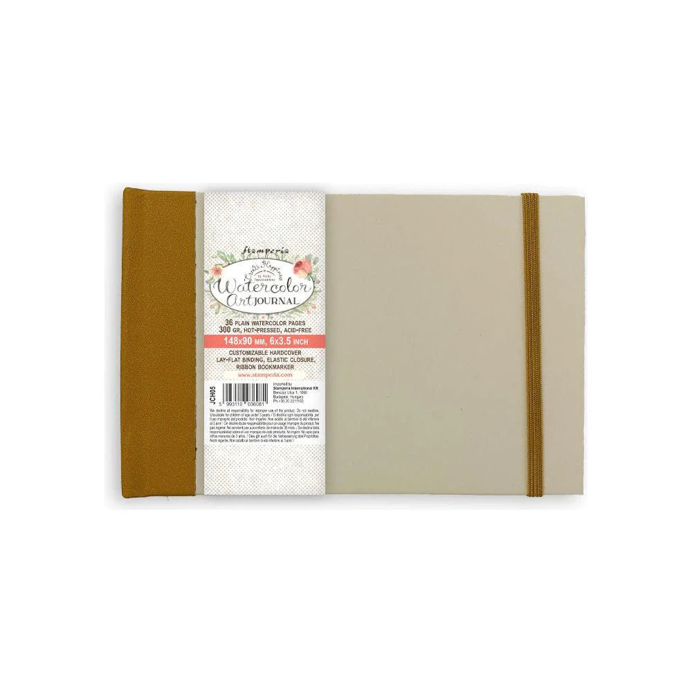 Stamperia : Create happiness Mixed Media Journal 6x3.5"