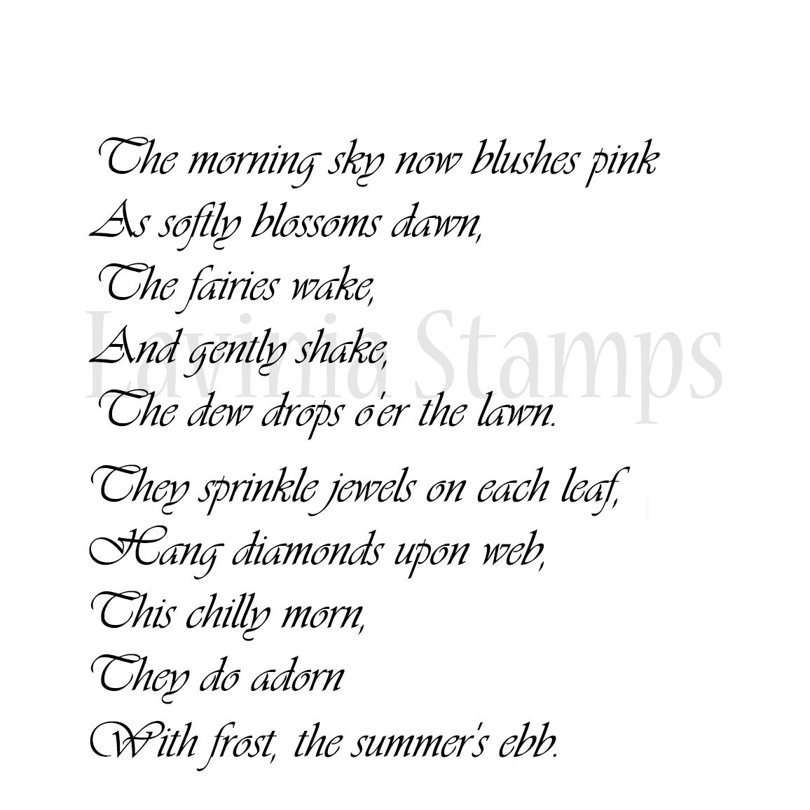 Lavinia Stamp - Summer's Ebb
