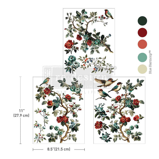 Re-Design With Prima® Middy Transfers - The Rosy Nest 8.5x11"